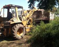 Retropala Caterpillar 416 con Motor Perkins