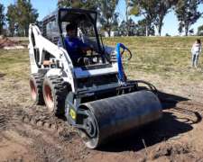 Compactador Liso - Implemento Para Minicargadora