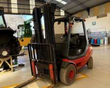 Autoelevador Linde 3tn Año 2013