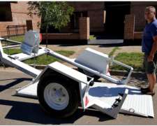 Acoplado Trailer Para Elevador De Personas Para 2000 Kg.