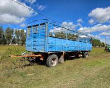 Acoplado Hevetica Bar. Volc. año 2008 de 9,30x1,80 sin Gomas