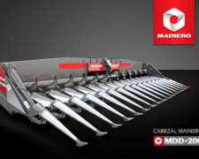 Cabezal Maicero Mainero Modelo MDD - 200 de 16 y 18 Lineas