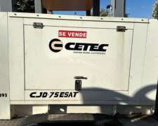 Generador Cetec Cjd-75e Sat John Deere 75kva