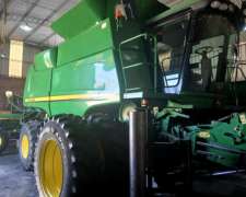 John Deere 9770 SD. año 2010. Draper 35. M 9700hs. R 6000hs.