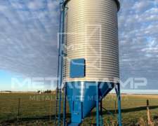 Silos Aéreos Para Balanceado Cono Especial, Descarga Lateral