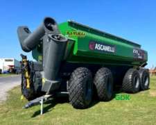 Tolva Autodescargable Ascanelli Evo 43tn 8 Ruedas C/balanza.