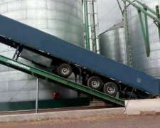 Plataforma Volcadora Hidraulica Descarga de Semi 13 M a 45°