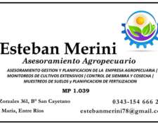 Asesoramiento en Cultivos Extensivos