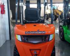 Autoelevador Lonking Lg25b Nuevo 0km, Torre Triple 4,5m