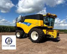 New Holland CR 9060 con Draper de 40 Pies Piloto H
