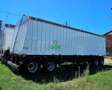 Acoplado 4 Ejes 9,60m.tipo Tolva Cerealera C/ Divisor - Ombu