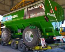 Tolva Autodescargable 26 TN C/balanza y Cubierta Ascanelli.