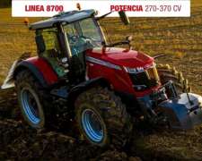 Tractor Massey Ferguson 8737s Nuevo, Financiación Santander