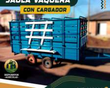 Acoplado Vaquero Reforzado. Con Cargador