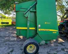 Rotoenfardadora John Deere 568
