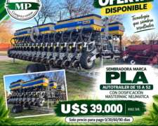 Oferta Sembradora Pla Autotrailer ▪️ 15 Líneas A 52 Cm. ▪