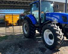 New Holland T6130 - Doble Traccion - Cubiertas 90% Util