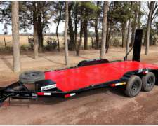 Acoplado Trailer Para Transporte De Maquinas 4 Tn. De 5 Mts.