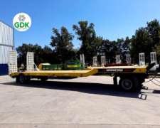 Carreton Vial Homologado C/frenos.awm 15 Toneladas - Mancini