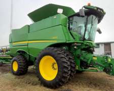 Cosechadora John Deere S670, 2wd, Dual, Draper 40 P, 2019