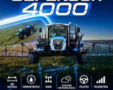 New Holland Defensor 4000. 36 Mts Carbono. Telemetria