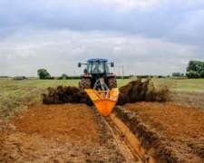 Zanjadora Modelo Dbr 75 - 32 – Importada De Italia