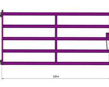 Tranquera 1.2m X 3.5m