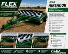 Rolo Aireador 3.60 Mts. Flex Agroindustrial