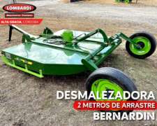 Desmalezadora de Arrastre 2 Mts Nueva Lista para Trabajar