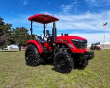 Tractor Traxor TE504 50 HP 4X4 Techo , 3 Puntos