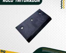 Cuchillas Para Rolo Triturador 750 Mm X 100 Mm X 8 Mm