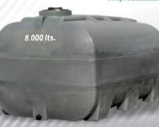 Tanque Plastico Aereo 8000 Lts Castellano