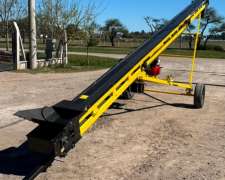Cinta Transportadora 10 Metros Por 30 Cm Ancho De Banda.