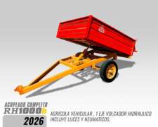 Acoplado Volcador Hidráulico Roland H 1000