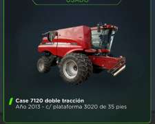 Cosechadora Case 7120 año 2013