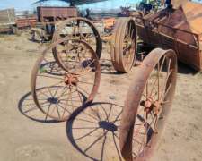 Ruedas De Hierro Antiguas