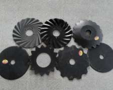 Cuchillas Turbo, Discos Planos, Discos Dentados