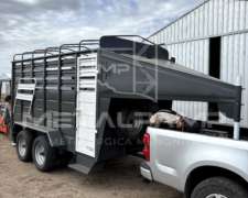 Carro Vaquero Cigueña. Jaula Mixta