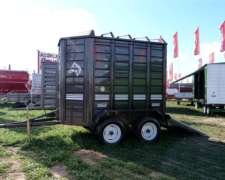 Acoplado para 2 Caballos