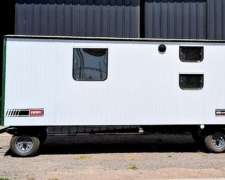 Casilla Rural 5mt, 2 Camas, Agua Caliente