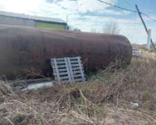 Tanque Cap 20.000 Litros Largo 6 Mt X 2,10 Diametro