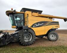 Cosechadora Axial Challenger 670 C/ Draper Piersanti 30 Pies