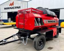 Tanque Combinado Mancini T-3000-c, 3000 Lt Color Rojo