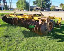 Rastra Doble Accion de 36 Platos X 24. Agrometal -contado