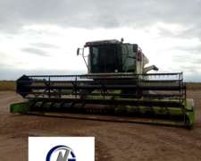 Cosechadora Claas Mega 350 de Colono año 2008 25 Pies