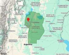 Campo a 12 km de Salsacate