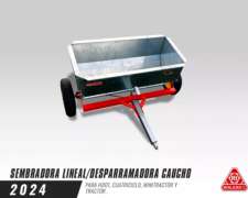 Sembradora Lineal / Desparramadora Caucho Maqymaq YF-SL1000