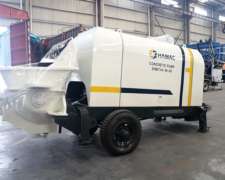 Bomba De Hormigón Hamac 45 M3/h Motor Cummins + Accesorios