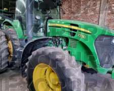 John Deere 7730, 2011, 190 HP. 13.000 HS, 1° Mano, Piloto,