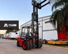 Autoelevador 3.8 TT Dual Michigan Torre 4.50 Mts Triple